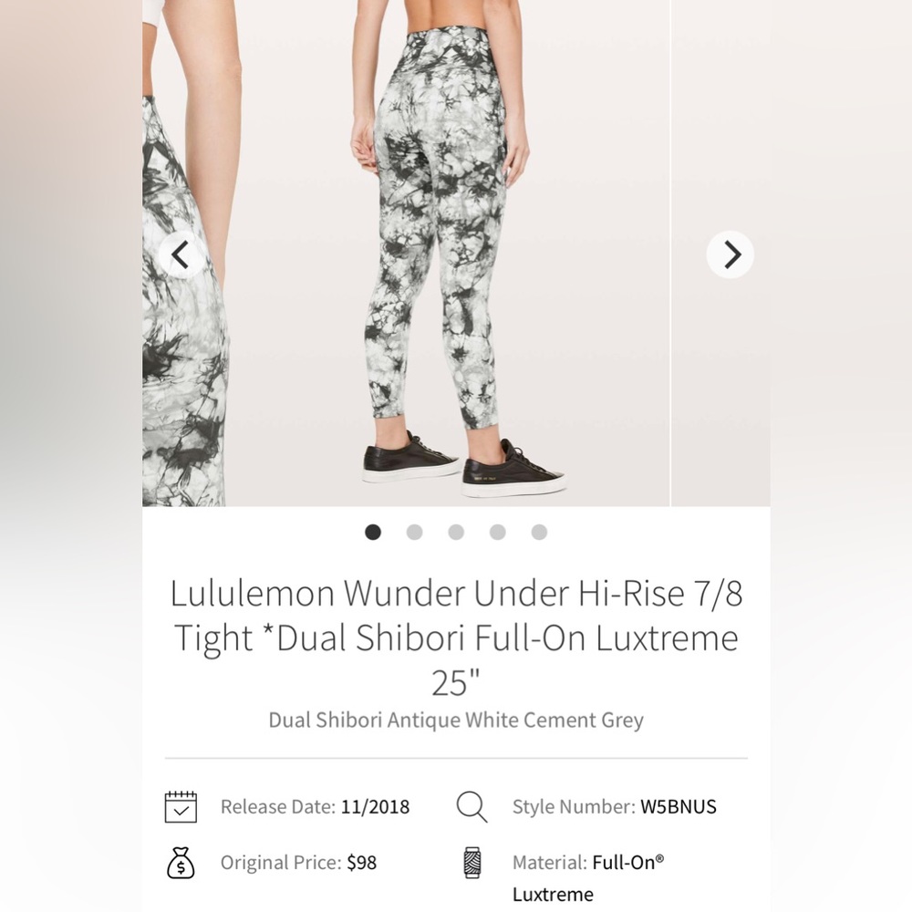 Euc Wunder under 25” tight size 6